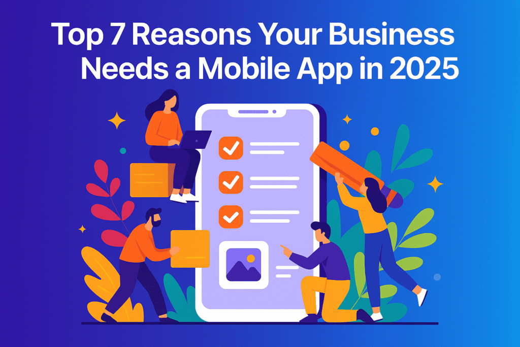 Top 7 Reasons Your Business Needs a Mobile App in 2025